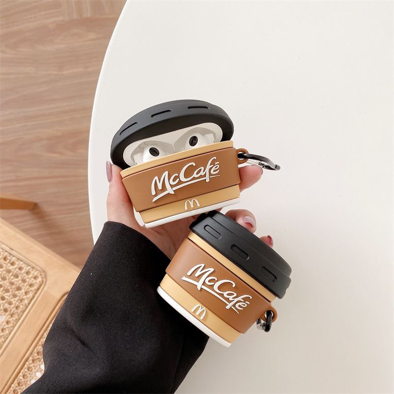 Airpods 麥當勞系列保護套配件 咖啡杯款/草莓冰炫風/蘇打冰旋風 交換禮物