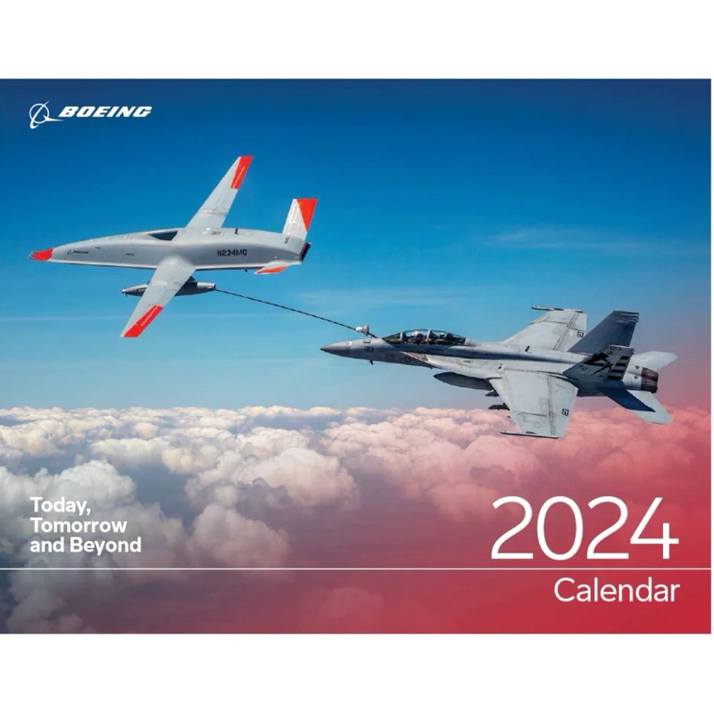 2024波音月曆 Boeing Calendar