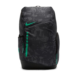 【NIKE】Nike Hoops Elite 休閒 配件 雙肩 後背包 黑綠 包包 -FN0943010