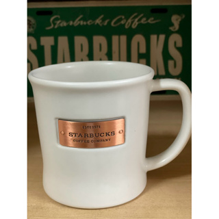 starbucks星巴克Logo馬克杯，現貨+免運 陶瓷咖啡喝水杯 咖啡杯 星巴克 咖啡