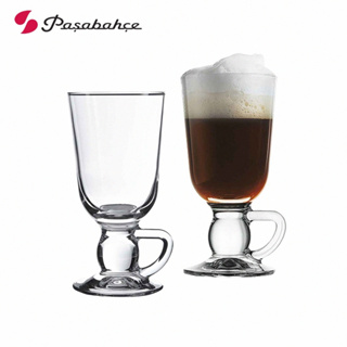 【Pasabahce】愛爾蘭咖啡杯2入組 280mL 280cc 高腳玻璃咖啡杯 高腳咖啡杯 玻璃咖啡杯