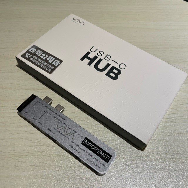 [近全新] VAVA VA-UC019 5合1 USB Type-C HUB MacBook集線器 5-in-1Hub