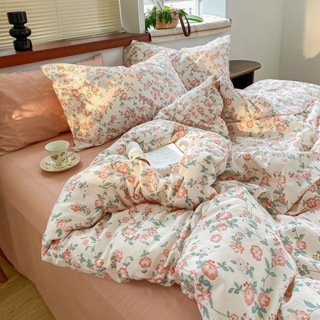 格子床單被套 三件組 四件組 枕頭套純棉 卡通 雙人加大 床包組 床單枕頭 被套 鋪棉兩用被 薄被套 日式床包 格紋床包