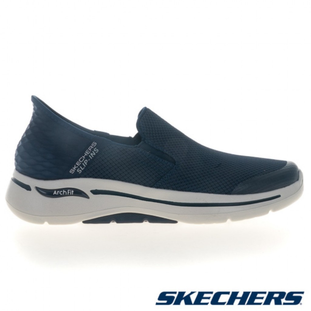 SKECHERS 健走鞋 GO WALK ARCH FIT 男 216259NVY 海軍藍 現貨