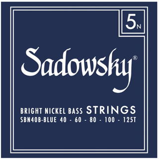 Sadowsky Blue Label SBN40B 040-125 藍標 5弦 貝斯弦