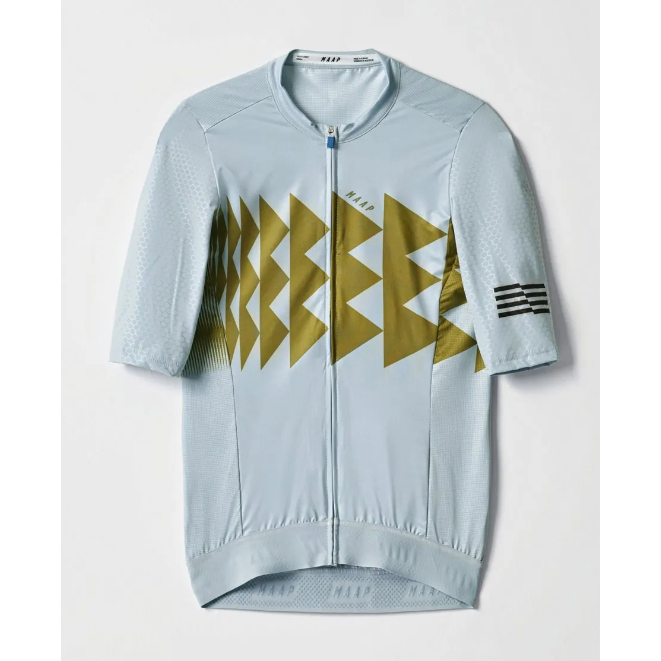 MAAP Pro Hex Jersey 競賽版短袖車衣 幾何圖案 淡藍色 / S號