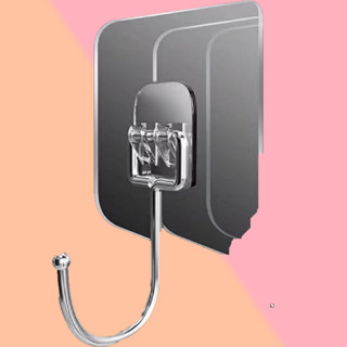 生活用品 透明無痕強力大掛勾 可刷卡 紙箱包裝