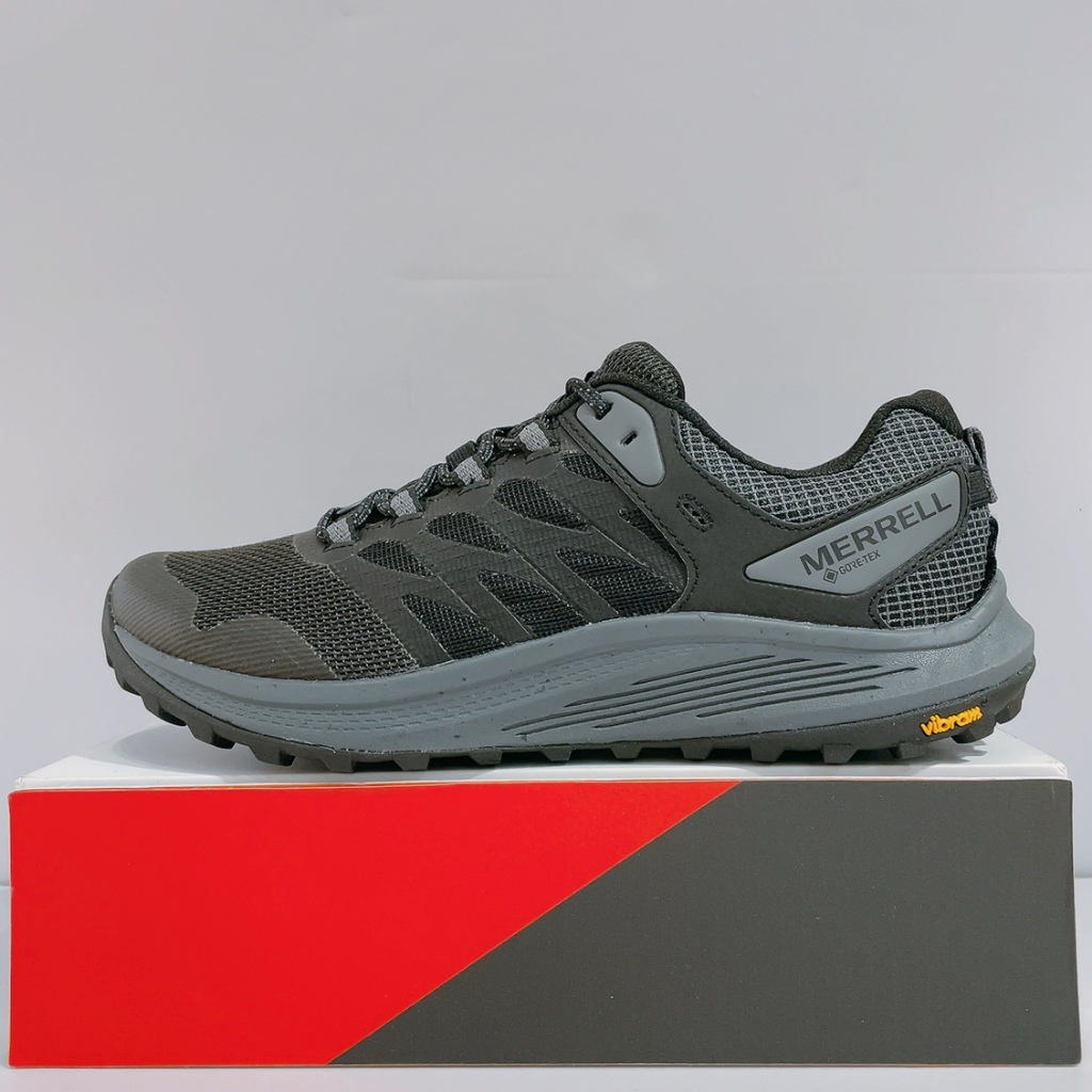 MERRELL NOVA 3 GORE-TEX 男生 黑色 防水 輕量 戶外 登山 健走 運動 慢跑鞋 ML067581