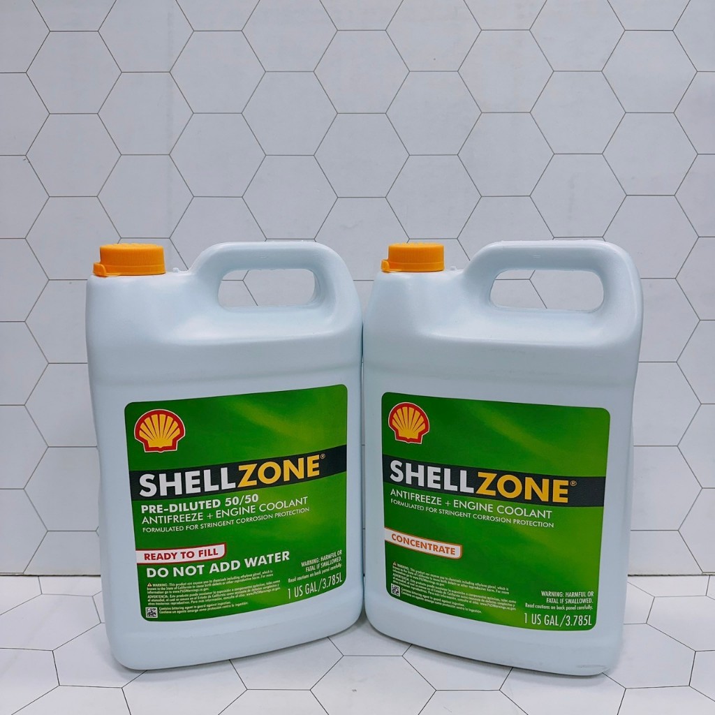 合沁車業 殼牌 水箱精 SHELL ZONE 100% 50% 水箱精 需稀釋 水箱冷卻液 3.78L 福士 水箱精