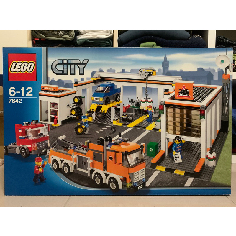 「自己收藏非商家」全新未拆【限量絕版品】樂高積木 LEGO 7642 Garage