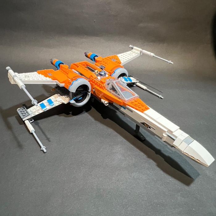 二手 展示品 LEGO 樂高 STAR WARS 星際大戰 75273 X戰機 X-WING 拆售載具 無說明書