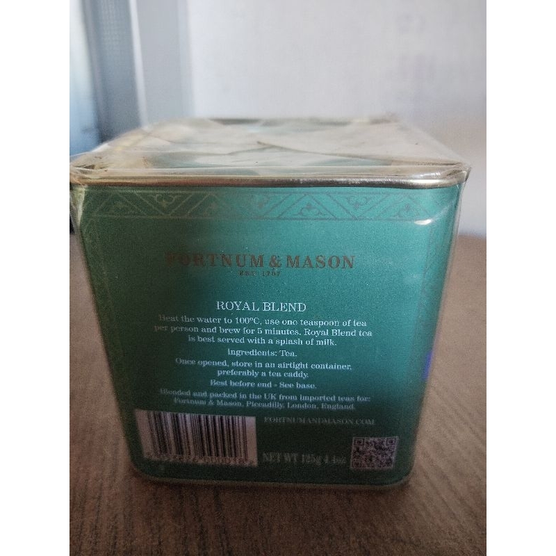 全新未拆封FORTNUM &amp; MASON，倫敦 - Royal Blend - 125g 散葉罐裝