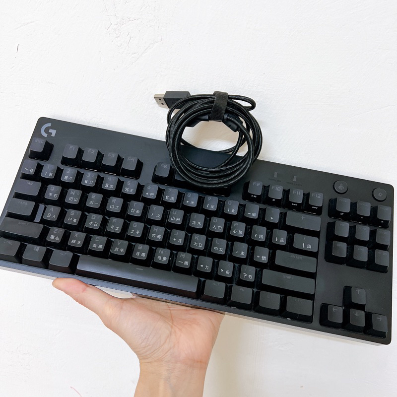 二手出清 logitech G 羅技 PRO X 職業級競技機械式電競鍵盤