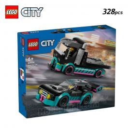 ||高雄 宅媽|樂高 積木|| LEGO“60406 賽車和汽車運輸車"