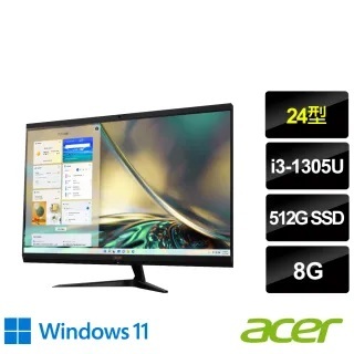 雪倫電腦~宏碁 acer Aspire C24-1800 24型 i3 1305U 聊聊問貨況