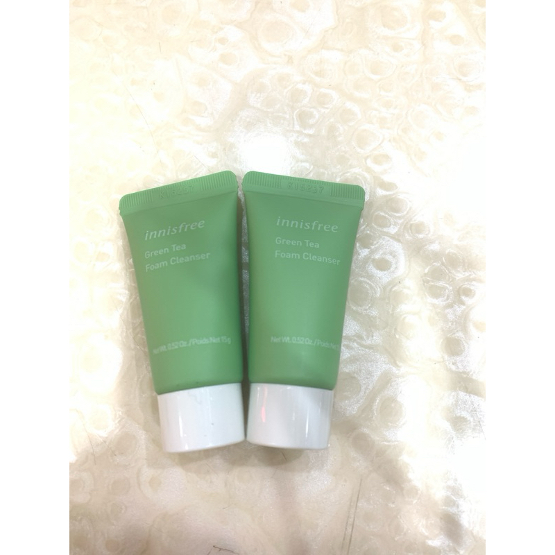 innisfree 旅行組 綠茶洗面乳 15g