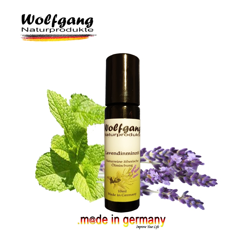 德國原裝 Wolfgang 紫薄荷油 滾珠瓶 10ml