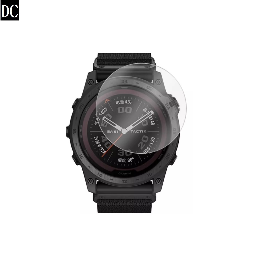 DC【水凝膜】適用 Garmin Tactix 7 AMOLED Edition 手錶保護貼 全透明 超薄 TPU 軟膜