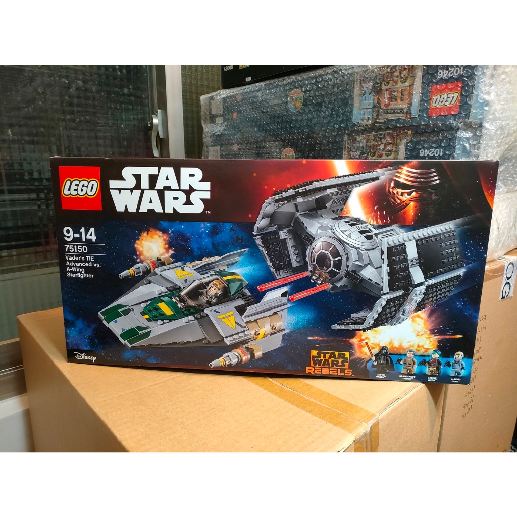 【玩樂高】LEGO 樂高 STARWARS 75150 Vader's TIE Advanced vs. A-wing