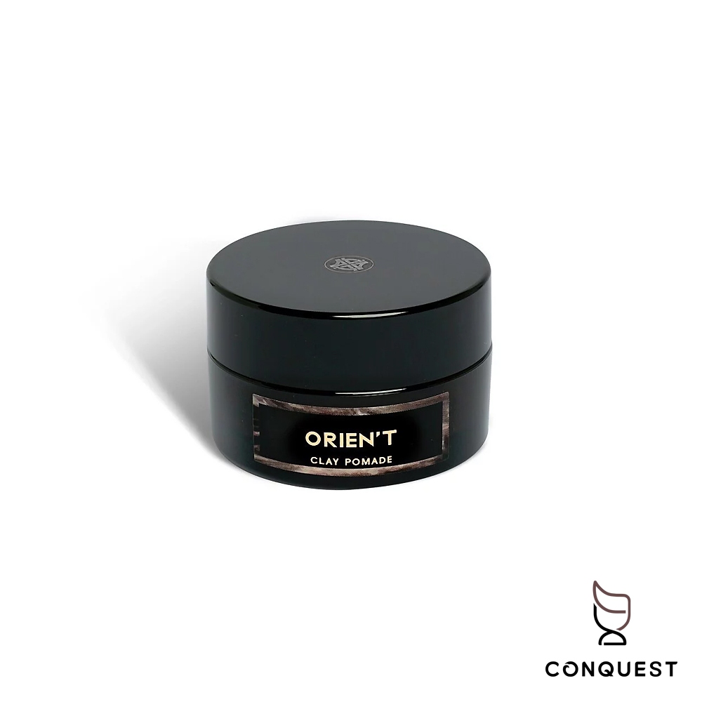 【 CONQUEST 】ORIEN'T Clay Pomade 霧面啞光髮泥 旅行罐65ml 天然植萃 平衡油脂