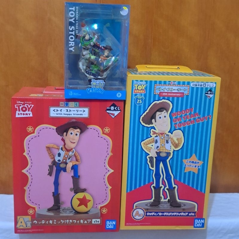 （現貨）全新日版空運來台 TOY STORY 玩具總動員 A賞 胡迪一番賞