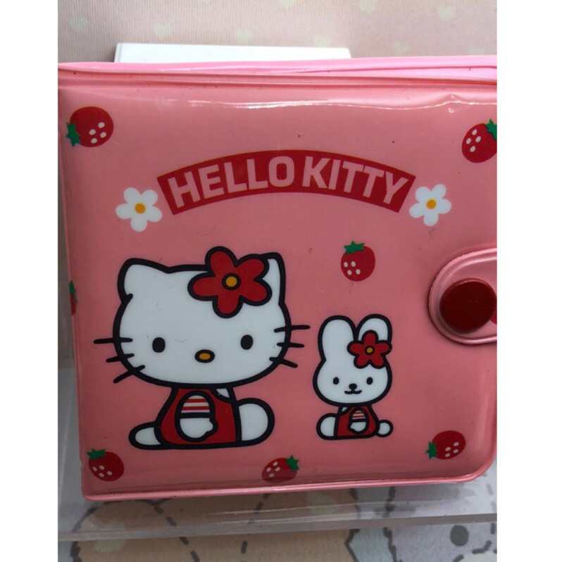 日本帶回來的Hello Kitty昭和時期粉紅色皮夾收藏品