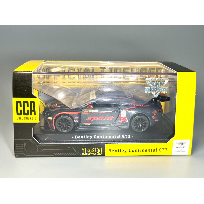 [HCP] 1/43 Bentley Continental GT3 模型車 1:43 賓利 賽車 合金車