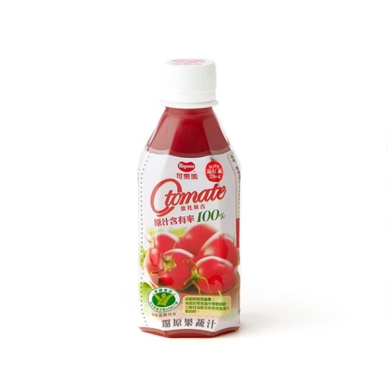 可果美 O tomate 100%蕃茄檸檬汁(280ml/24瓶) ✨５％蝦幣回饋✨