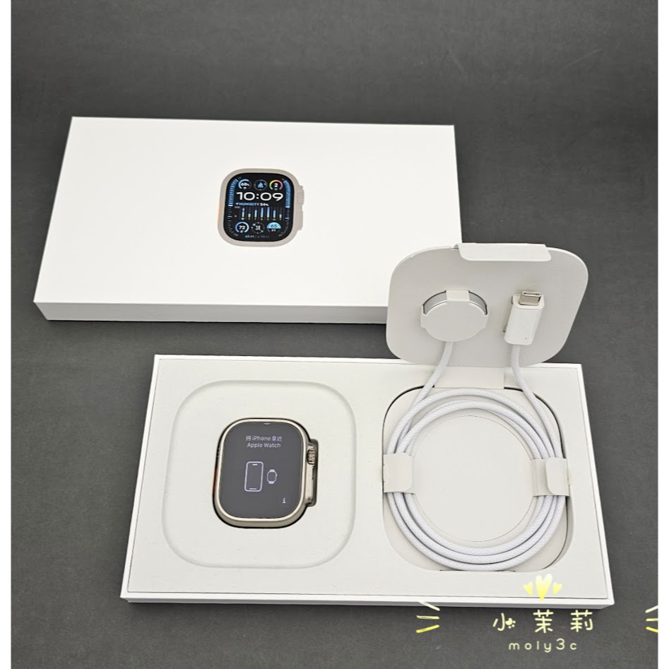 【高雄現貨】3月開通 Apple Watch Ultra 2 鈦金屬錶殼 高山錶環 49MM 靛青色 S Ultra2