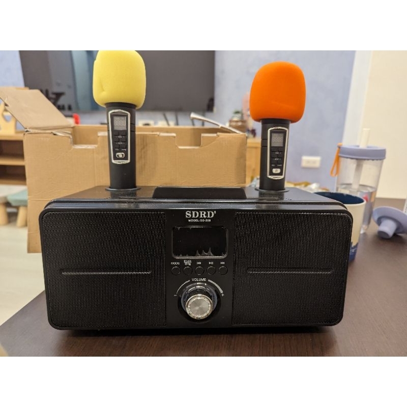 SD309 KTV藍牙音箱(家庭KTV 雙人無線KTV音響