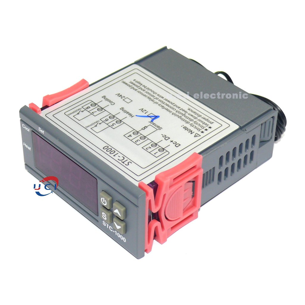 【UCI電子】(E-1) 溫孵控器SCT-1000水族化海鮮機電子數顯微電腦溫度控制器開關 溫控器