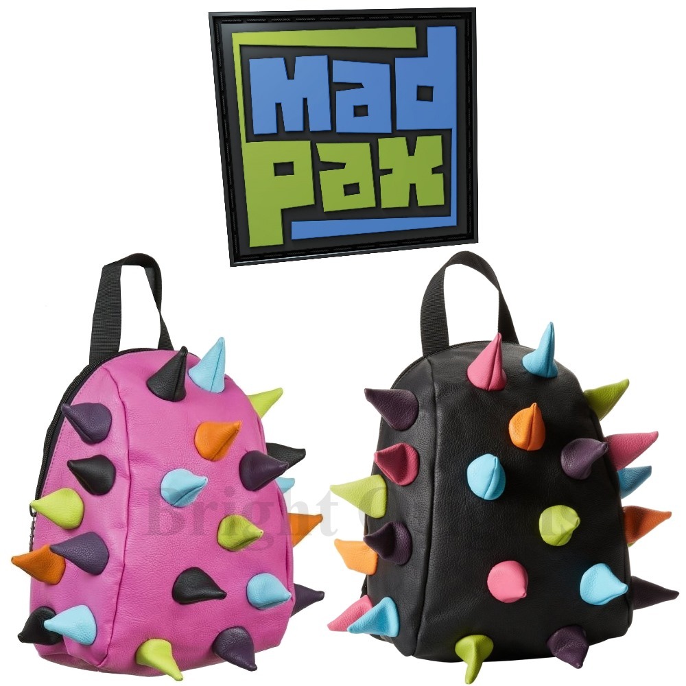 MadPax 時尚造型包 彩色刺蝟包 後背包 無胸扣小包