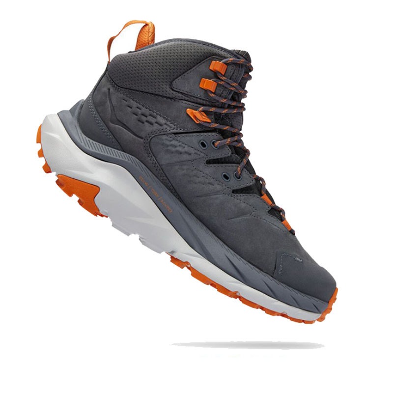 【HOKA】男 Kaha 2 Goretex 中筒登山鞋 健走鞋 城堡岩灰/迷霧灰 HO1123155CHMS