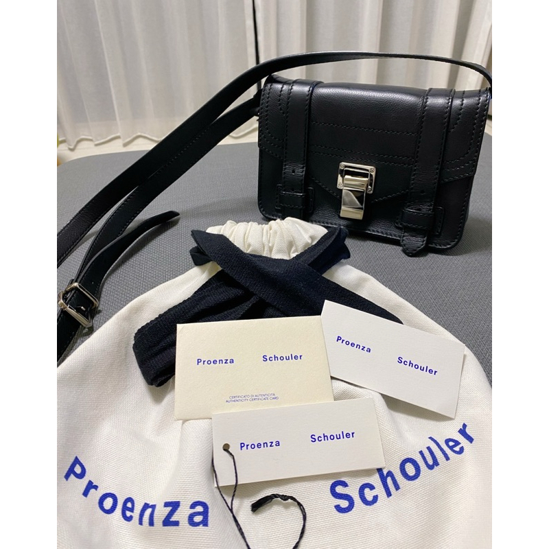 PROENZA SCHOULER PS1 mini 牛皮側背包