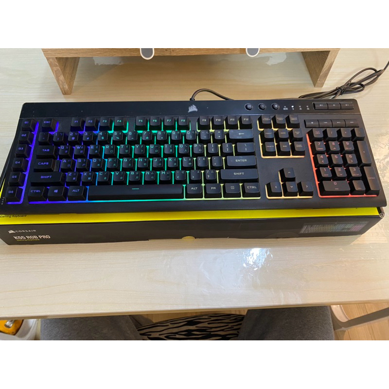海盜船 薄膜 鍵盤 CORSAIR K55 RGB PRO
