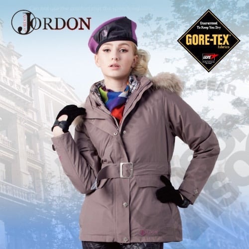 【橋登 Jordon】S零碼特價3折》女 款 GORE-TEX 兩件式外套 防水外套 內件羽絨外套/風雨衣_1088