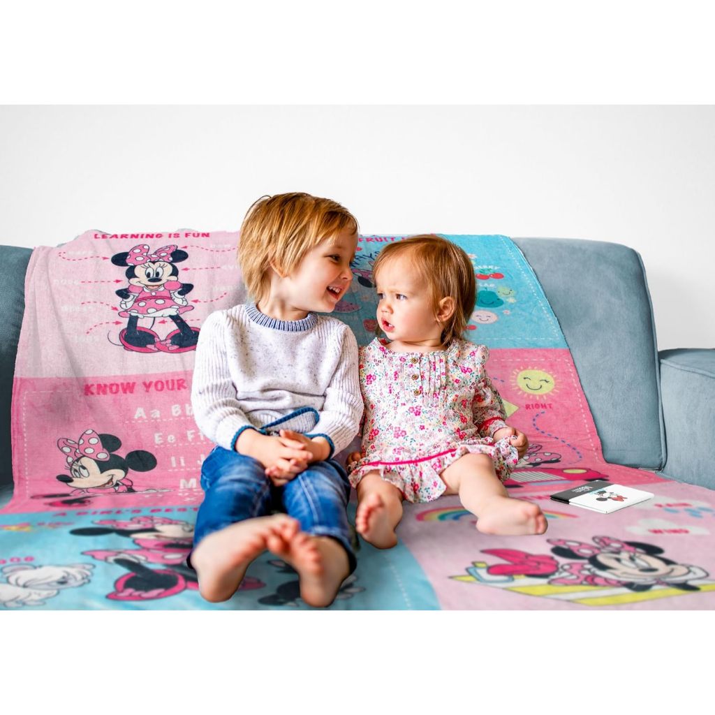 預購 ❤️正版❤️ 美國迪士尼MINNIE 米妮 兒童毛毯 被子 棉被 地墊 地毯 【美國代購】