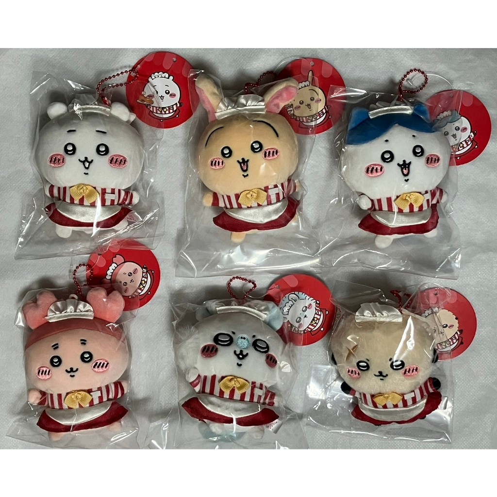 🔥現貨🔥吉伊卡哇 餐廳 娃娃 吊飾 玩偶 小可愛 兔兔 烏薩奇 小八貓  古本屋 小桃 海獺師傅 栗子饅頭 獅薩