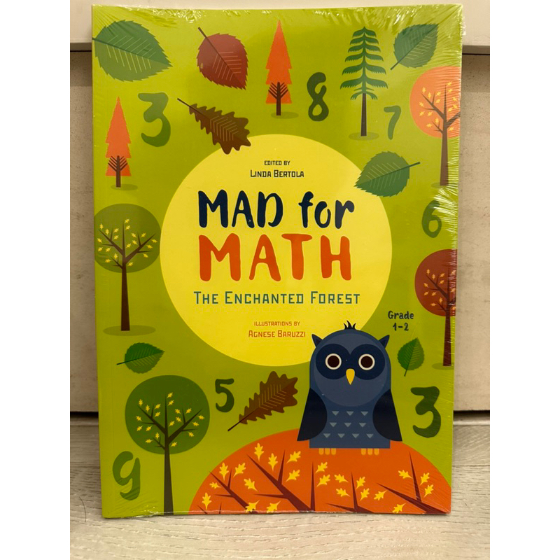 全新未拆封 英文童書繪本 數學 MAD for MATH