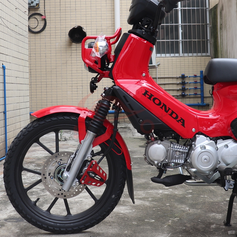 CC110黑色金屬蓋 適用於 Honda Cross Cub 110紅色金屬裝飾蓋 Cross Cub 110  CUB