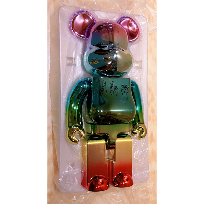 《熊 🇯🇵專門店》BE@RBRICK 炫彩電鍍 U.F.O. 初代亮燈 400% 限量抽籤款 拆檢現貨