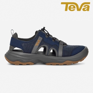 【TEVA】Out Flow CT 男 護趾水路機能涼鞋拖鞋/雨鞋/水鞋 靛藍色(TV1134357MOIN)