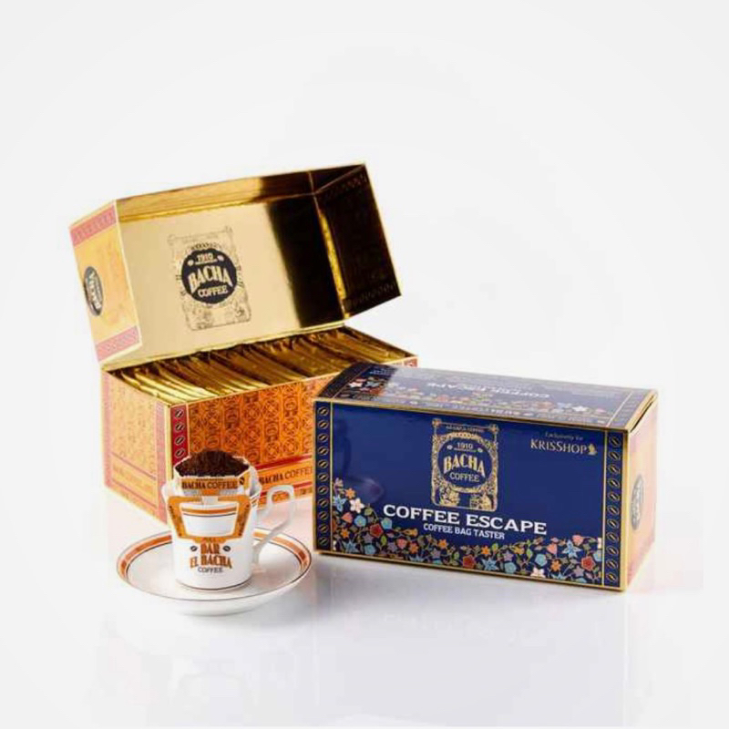 台灣現貨 🇸🇬夿萐咖啡Bacha coffee 新加坡航空限定(30包入) 傳統蠟染禮盒Batik 過年送禮
