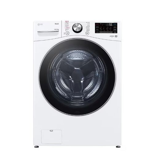 [桂安電器]請議價LG 蒸氣滾筒洗衣機 (蒸洗脫)｜18公斤｜WD-S18VW (冰瓷白)