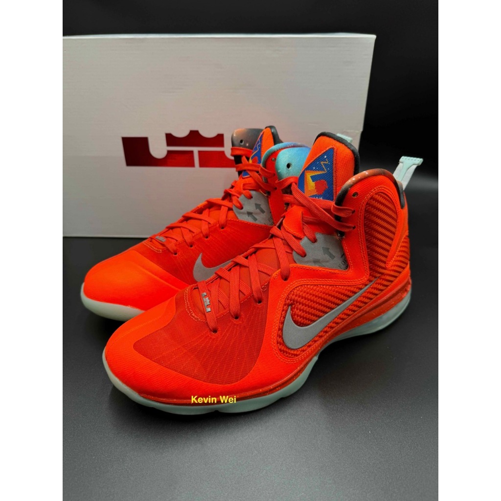 Nike Lebron 9 IX 橘 明星賽 AS Big Bang DH8006-800 籃球鞋 US10.5 二手