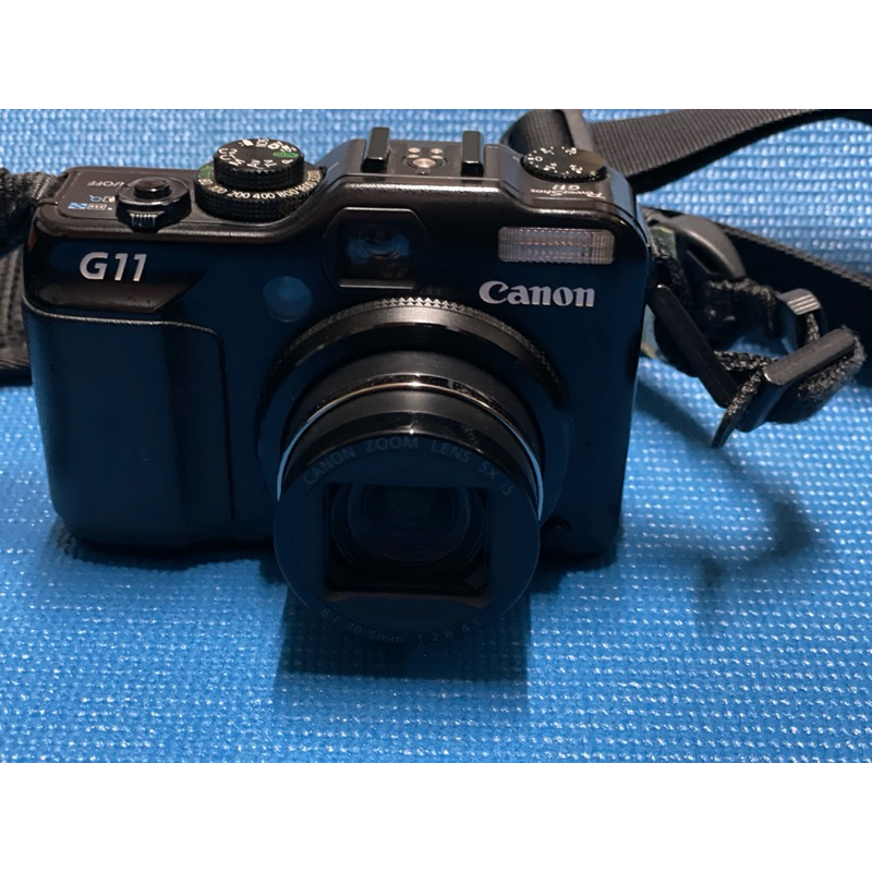 二手Canon G11類單眼相機，功能正常有原廠盒8-9成新，女用相機