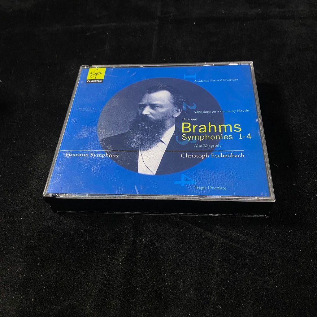 二手 CD 布拉姆斯 Brahms Symphonies 1-4 日版 古典音樂 G箱