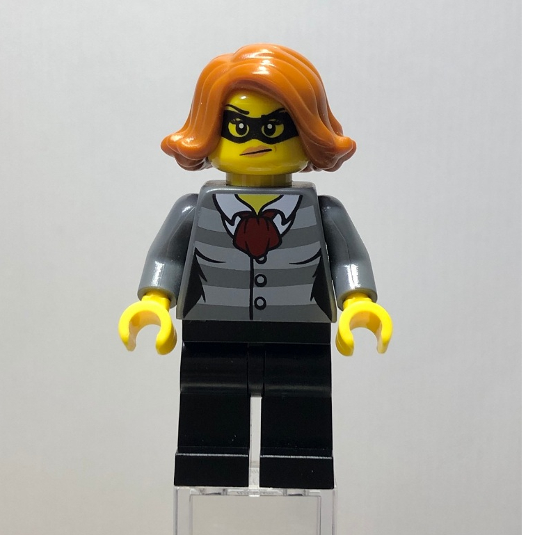 二手樂高人偶 LEGO cty0753 城市系列 City Bandit Female 女強盜 (60139、60141