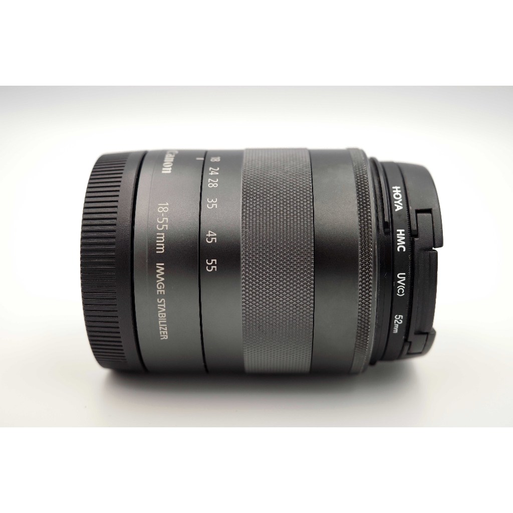 CANON 鏡頭 EF-M 18-55mm f/3.5-5.6 IS STM 佳能相機鏡頭 二手保存良好