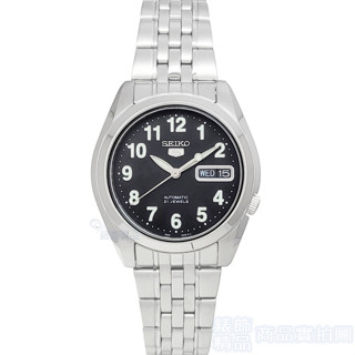 SEIKO 精工 SNK381K1手錶 盾牌5號 黑麵 數字時標 夜光 星期日期 自動上鍊 機械錶 男錶【澄緻精品】